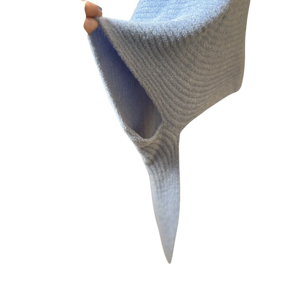 Chico's Cozy Wrap Sweater Blue L/XL Soft Warm Winter Cool Weather Snow Stretch - Picture 11 of 11